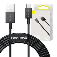 Baseus Baseus Superior Series Cable USB to micro USB, 2A, 2m (black) 027664  CAMYS-A01 έως και 12 άτοκες δόσεις 6953156208483