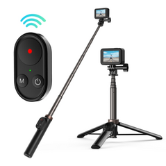 Telesin Selfie stick Telesin for smartphones and sport cameras with BT remote controller (TE-RCSS-001) 030319  TE-RCSS-001 έως και 12 άτοκες δόσεις 6972860177885