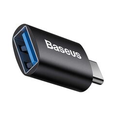 Baseus Baseus Ingenuity USB-C to USB-A adapter OTG (Black) 031665  ZJJQ000001 έως και 12 άτοκες δόσεις 6932172605643
