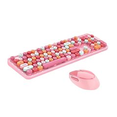 MOFII Wireless keyboard + mouse set MOFII Sweet 2.4G (pink) 034309  SMK-623387AG Pink έως και 12 άτοκες δόσεις 6950125747875