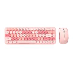 MOFII Wireless keyboard + mouse set MOFII Bean 2.4G (Pink) 040170  SMK-676367AG Pink έως και 12 άτοκες δόσεις 6950125750189