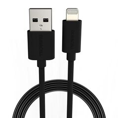 Duracell Cable USB to Lightning Duracell 1m (black) 040823  USB5012A έως και 12 άτοκες δόσεις 5055190136737