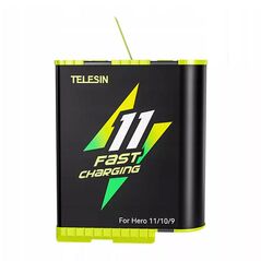 Telesin Telesin Fast charge battery for GoPro Hero 12/11/10/9 GP-FCB-B11 042397  GP-FCB-B11 έως και 12 άτοκες δόσεις 6974944460630