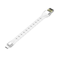 LDNIO LDNIO LS50 0,15m USB - Micro USB Cable (White) 042925  LS50 micro έως και 12 άτοκες δόσεις 5905316143555