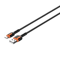 LDNIO LDNIO LS531, 1m  USB - USB-C Cable (Grey-Orange) 042971  LS531 type c έως και 12 άτοκες δόσεις 5905316143654