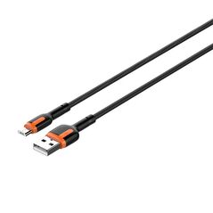 LDNIO LDNIO LS532 USB - Micro USB 2m Cable (Grey-Orange) 042973  LS532 micro έως και 12 άτοκες δόσεις 5905316143678
