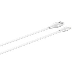 LDNIO USB to Lightning cable LDNIO LS550, 2.4A, 0.2m (white) 043001  LS550 lightning έως και 12 άτοκες δόσεις 5905316143814