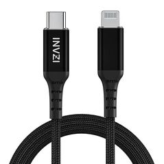 INVZI INVZI USB-C to Lightning Cable, MFi, 2m (Black) 050524  CTL2M έως και 12 άτοκες δόσεις 744252199890