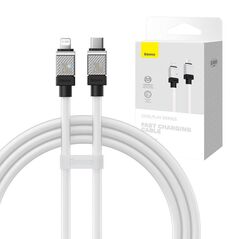 Baseus Fast Charging cable Baseus USB-C to Coolplay Series 1m, 20W (white) 048714  CAKW000002 έως και 12 άτοκες δόσεις 6932172626570