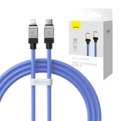 Baseus Fast Charging cable Baseus USB-C to Coolplay Series 1m, 20W (purple) 048715  CAKW000003 έως και 12 άτοκες δόσεις 6932172626587