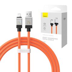 Baseus Fast Charging cable Baseus USB-A to Lightning Coolplay Series 1m, 2.4A (orange) 048724  CAKW000407 έως και 12 άτοκες δόσεις 6932172626754