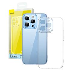 Baseus Phone case Baseus Crystal for iPhone 13 Pro (transparent) with all-tempered-glass screen protector and cleaning kit 040321  ARJB020402 έως και 12 άτοκες δόσεις 6932172621414
