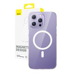Baseus Magnetic Phone Case for iP 14 Pro Max Baseus OS-Lucent Series (Clear) 052079  P60157201203-03 έως και 12 άτοκες δόσεις 6932172633745