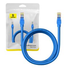 Baseus Round Cable Baseus Ethernet RJ45, Cat.6, 2m (blue) 054727  B00133204311-02 έως και 12 άτοκες δόσεις 6932172637132