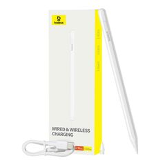 Baseus Active stylus Baseus Smooth Writing Series with wireless and cabled charging (White) 054855  P80015804213-00 έως και 12 άτοκες δόσεις 6932172636760