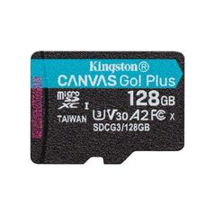 Kingston Memory card microSD 128GB Kingston Canvas Go Plus 062326  SDCG3/128GB έως και 12 άτοκες δόσεις 740617301182