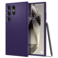 Spigen Husa pentru Samsung Galaxy S24 Ultra - Spigen Liquid Air - Deep Purple 8809971223522 έως 12 άτοκες Δόσεις