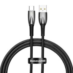 Baseus USB Cable For USB-C Glimmer Series, 100w, 1m Black (CADH000401) (BASCADH000401) έως 12 άτοκες Δόσεις