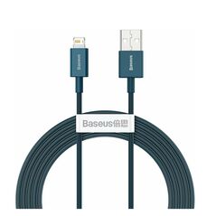 Baseus Lightning Superior Series cable, Fast Charging, Data 2.4A, 1m Blue (CALYS-A03) (BASCALYS-A03) έως 12 άτοκες Δόσεις