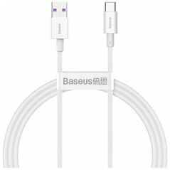 Baseus Type-C - Type-C Superior cable Quick Charge / Power Delivery / FCP 100W 5A 20V 2m white (CATYS-C02) (BASCATYS-C02) έως 12 άτοκες Δόσεις