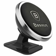 Baseus Magnetic car holder for smartphone Silver (SUCX140012) (BASSUCX140012) έως 12 άτοκες Δόσεις