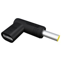 Αντάπτορας USB-C σε DC 3.0/5.5mm F/M μαύρος  έως 12 άτοκες Δόσεις DM-76-098