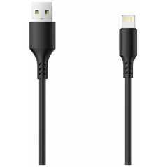 Setty cable USB - Lightning 3,0 m 2A black NEW