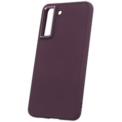 Satin case for Samsung Galaxy S21 FE burgundy