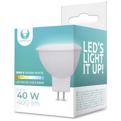 LED Bulb GU5,3 MR16 6W 12V 3000K 400lm Forever Light