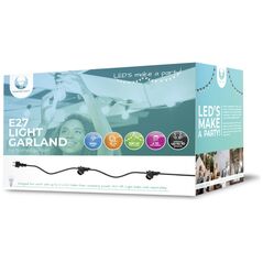 Light Garland 12m 10 slots E27 IP65