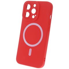Silicon Mag case for iPhone 15 Pro 6,1&quot; red
