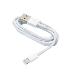 Cable USB - Lightning 1,5 m 1A white bulk