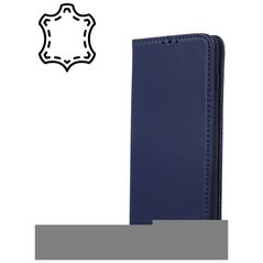Genuine Leather Smart Pro for Samsung Galaxy A25 5G (global) navy blue