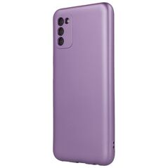 Metallic case for Motorola Moto G54 5G violet