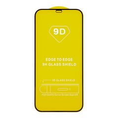 Tempered glass 9D for Samsung Galaxy A12 / A32 5G / Motorola Moto E22i black frame