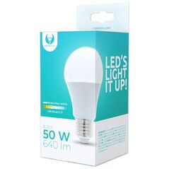 LED bulb E27 A60 8W 230V 4500K 640lm Forever Light 5900495839916