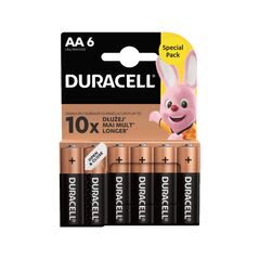 Duracell Αλκαλικές Μπαταρίες AA 1.5V 6τμχ (DAALR6MN15006) (DURDAALR6MN15006) έως 12 άτοκες Δόσεις