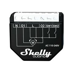 Shelly Controller Shelly Qubino Wave Shutter 062302  QubinoWaveShutter έως και 12 άτοκες δόσεις 3800235269008
