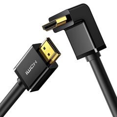 Ugreen Ugreen - Video Cable (10173) - HDMI to Angled HDMI, 4k@30Hz, 2m - Black 6957303811731 έως 12 άτοκες Δόσεις