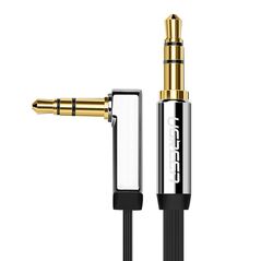 Ugreen Ugreen - Audio Cable (10599) - Angled Jack 3.5mm to Jack 3.5mm, 2m - Black 6957303815999 έως 12 άτοκες Δόσεις