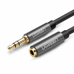 Ugreen Ugreen - Audio Cable (10592) - Jack 3.5mm to Jack, Aux Extension 1m - Silver 6957303815920 έως 12 άτοκες Δόσεις