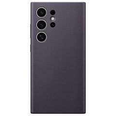 Samsung Vegan Leather Cover for Samsung Galaxy S24 Ultra dark purple 6974994161259