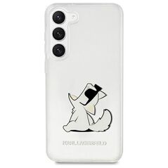 Karl Lagerfeld case for Samsung Galaxy S23 Plus KLHCS23MCFNRC transparent HC PC/TPU Choupette Eat 3666339114855