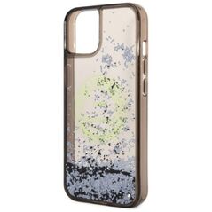 Karl Lagerfeld case for iPhone 14 6,1&quot; KLHCP14SLCRSGRK black hardcase Liquid Glitter RSG 3666339086008