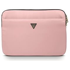 Guess Sleeve GUCS13NTMLLP 13&quot; pink Nylon Triangle Logo 3700740491195