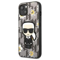 Karl Lagerfeld case for iPhone 13 KLHCP13MPMNFIK1 gray hard case Monogram Iconic Karl 3666339049454