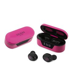 Guess Bluetooth headphones GUTWST31EM TWS + charge station magenta 3666339128890