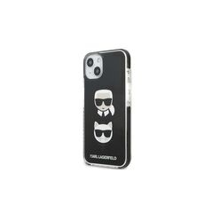 Karl Lagerfeld case for iPhone 13 Pro Max KLHCP13XTPE2TK black hard case Iconic Karl & Choupette 3666339048679