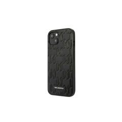 Karl Lagerfeld case for iPhone 13 Pro Max KLHCP13XMNMP1K black hard case Monogram and plaque 3666339049157
