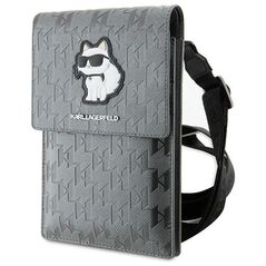 Karl Lagerfeld bag KLWBSAKHPCG silver Saffiano Mono Choupette 3666339170639